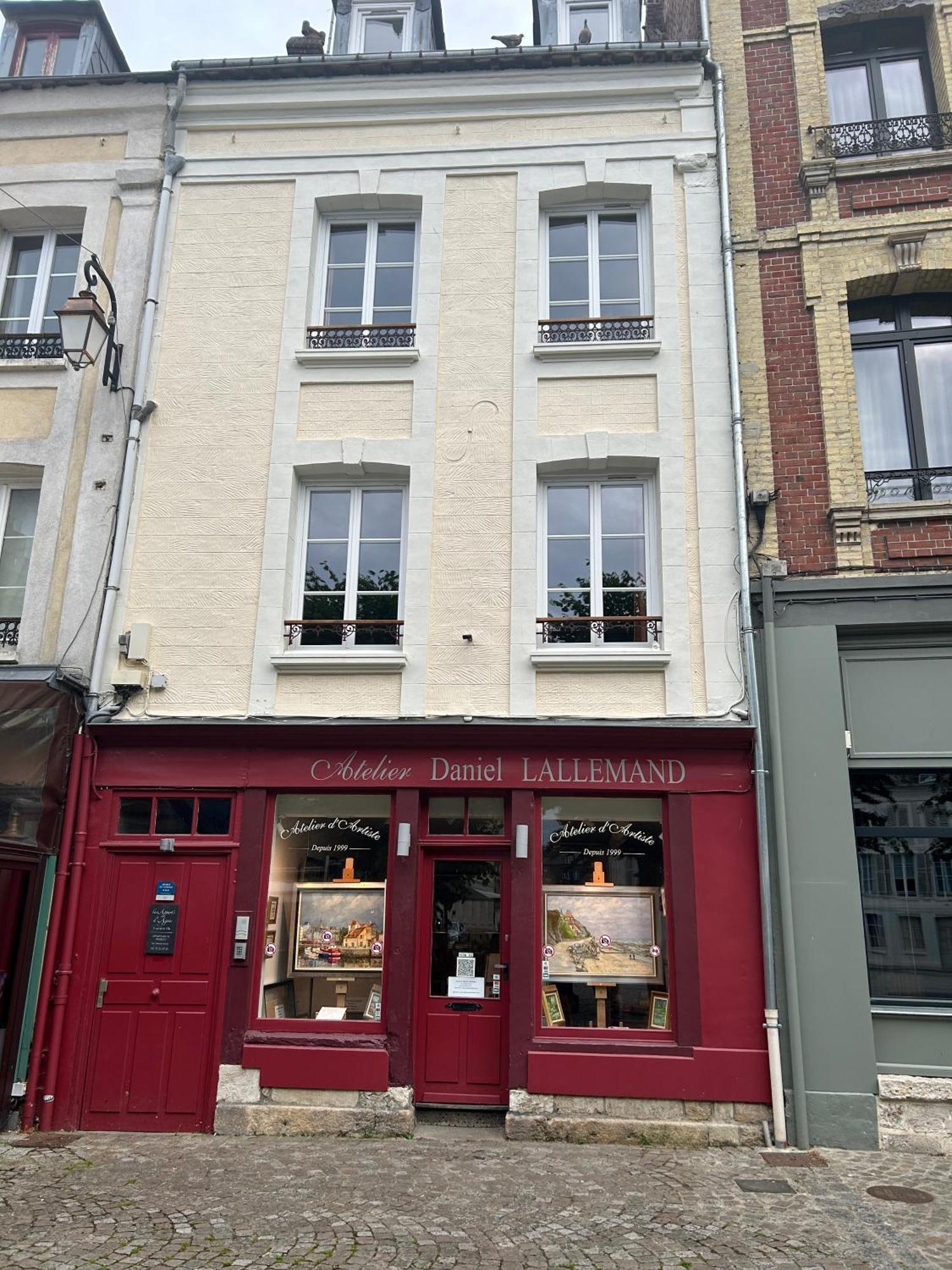 Le Duplex Ou L'Appart D'Agnes" 翁弗勒尔 外观 照片