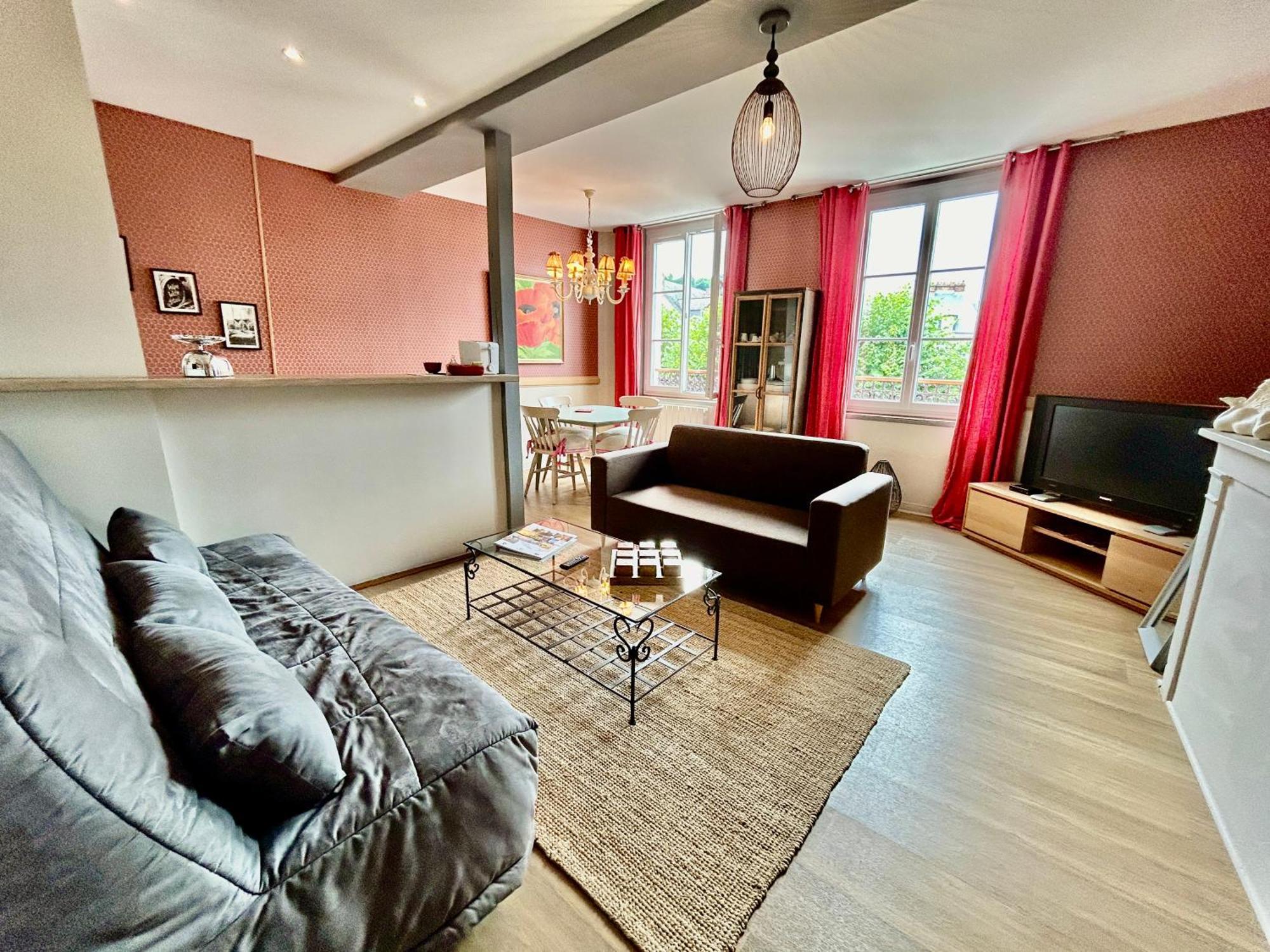 Le Duplex Ou L'Appart D'Agnes" 翁弗勒尔 外观 照片