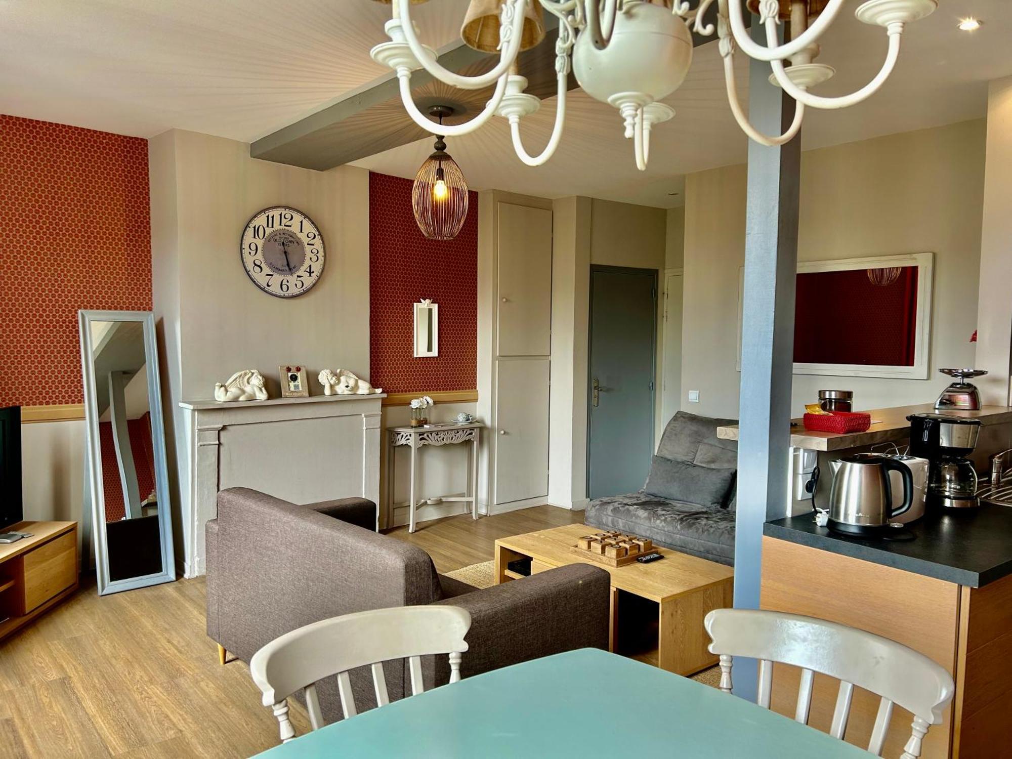 Le Duplex Ou L'Appart D'Agnes" 翁弗勒尔 外观 照片